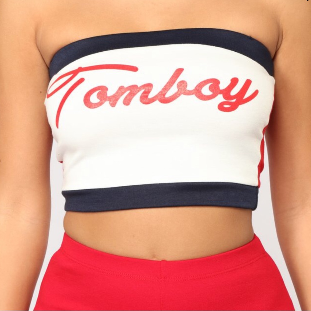 Fashion nova tube top